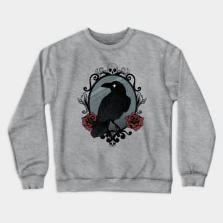 Crow raven dark Crewneck Sweatshirt